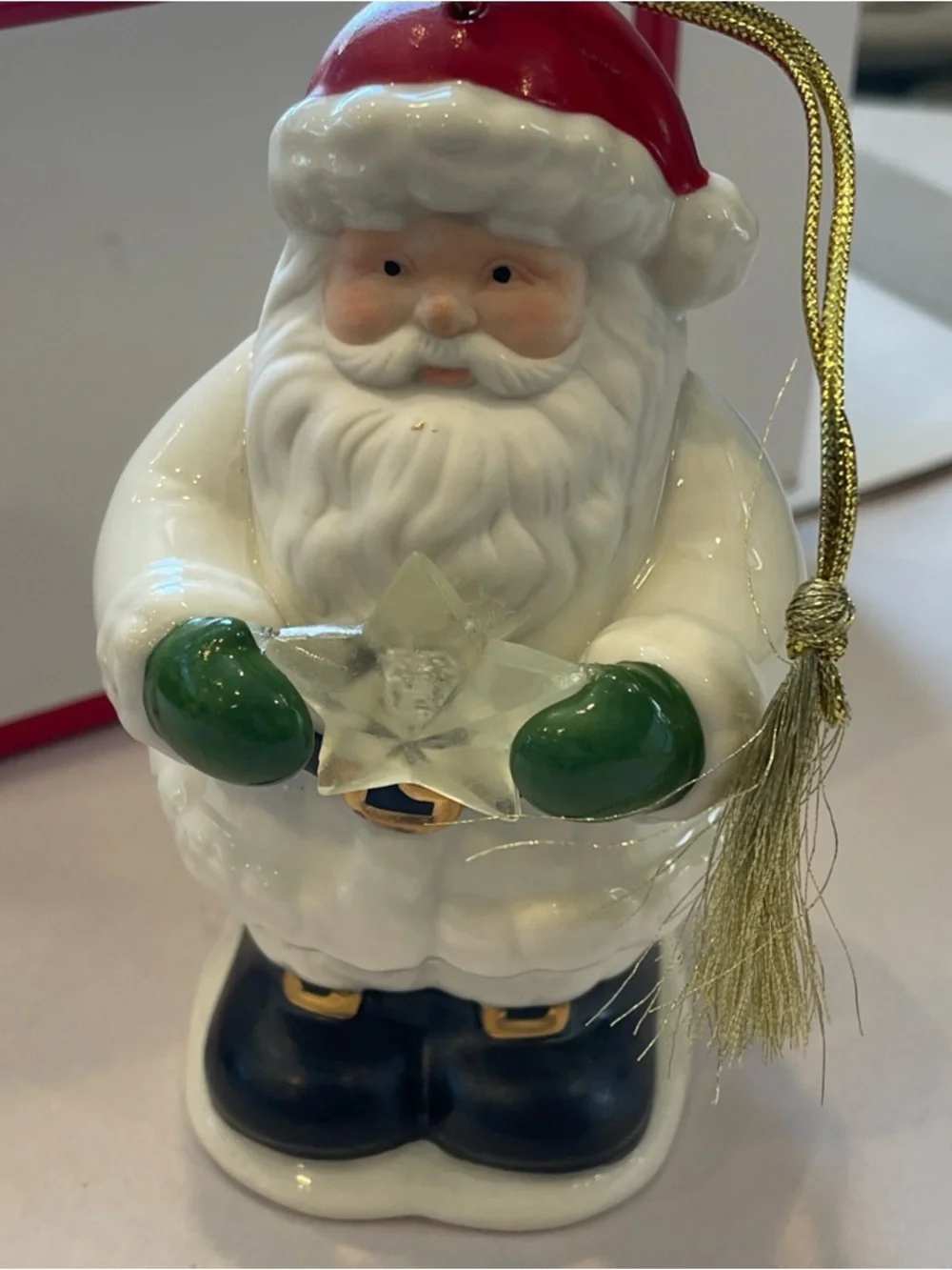 Lenox Starry Lit Santa Musical Christmas Ornament 5